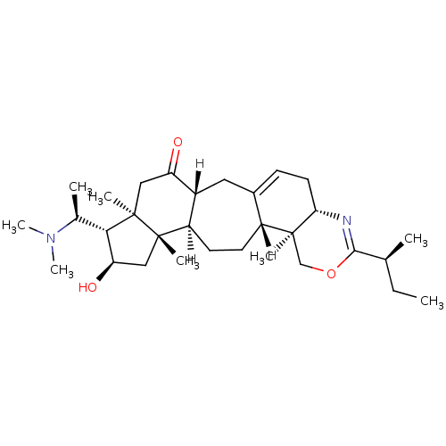 Chemical structure of BindingDB Monomer ID 19110