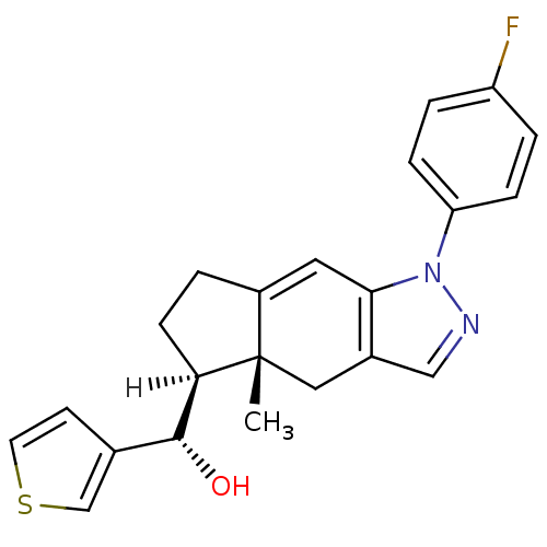 Chemical structure of BindingDB Monomer ID 19219