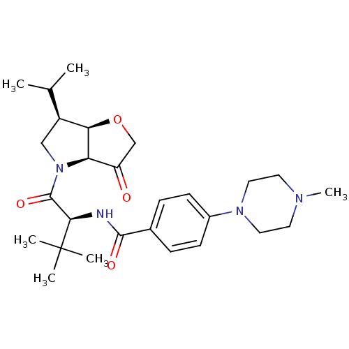 Chemical structure of BindingDB Monomer ID 100299