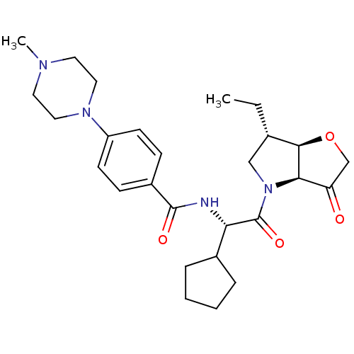 Chemical structure of BindingDB Monomer ID 100304