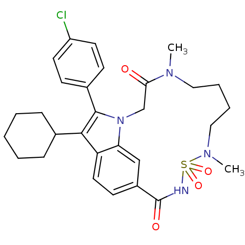 Chemical structure of BindingDB Monomer ID 101317