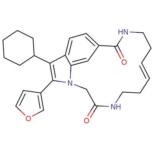 Chemical structure of BindingDB Monomer ID 101324