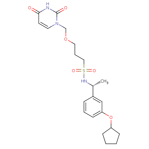 Chemical structure of BindingDB Monomer ID 101745