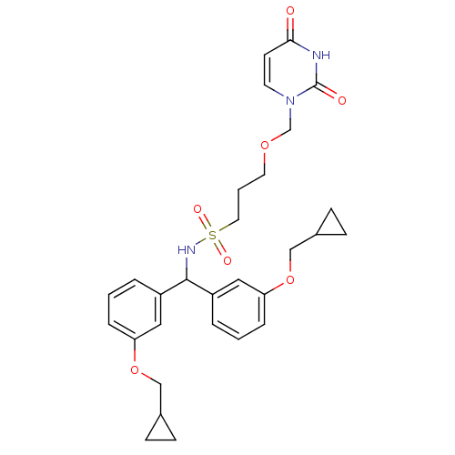 Chemical structure of BindingDB Monomer ID 101757
