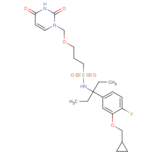 Chemical structure of BindingDB Monomer ID 101760