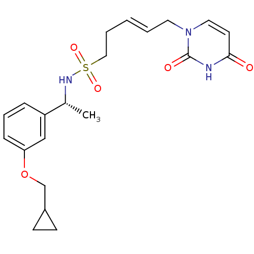 Chemical structure of BindingDB Monomer ID 101847