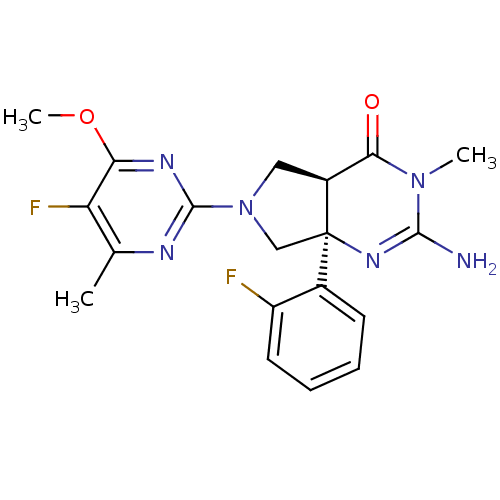 Chemical structure of BindingDB Monomer ID 102945