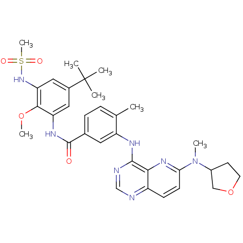 Chemical structure of BindingDB Monomer ID 104853
