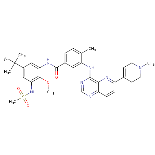 Chemical structure of BindingDB Monomer ID 104863