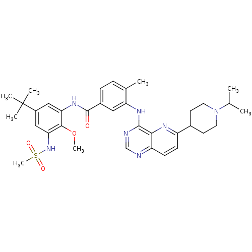 Chemical structure of BindingDB Monomer ID 104867