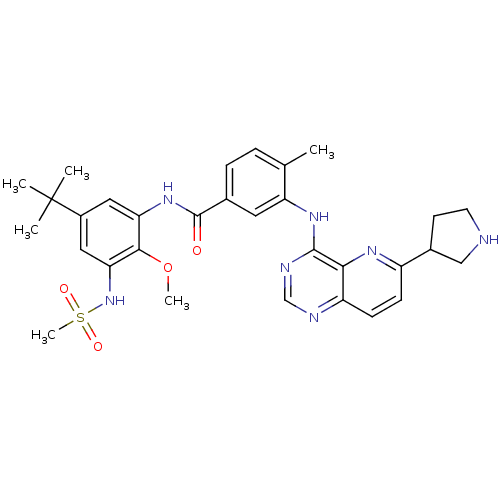 Chemical structure of BindingDB Monomer ID 104872