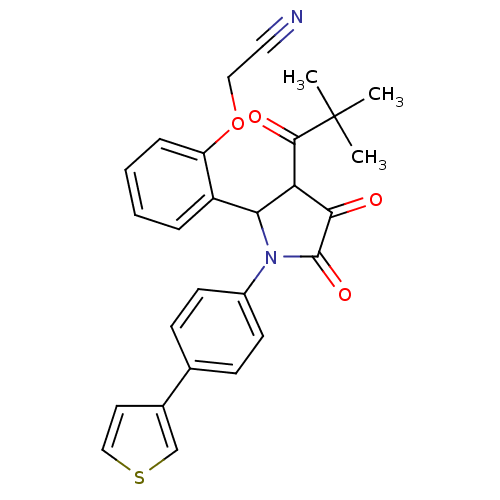 Chemical structure of BindingDB Monomer ID 105670