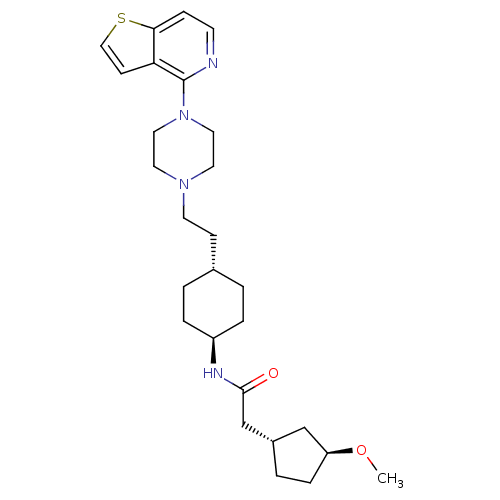 Chemical structure of BindingDB Monomer ID 106437