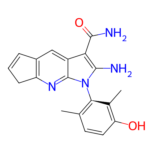 Chemical structure of BindingDB Monomer ID 107231