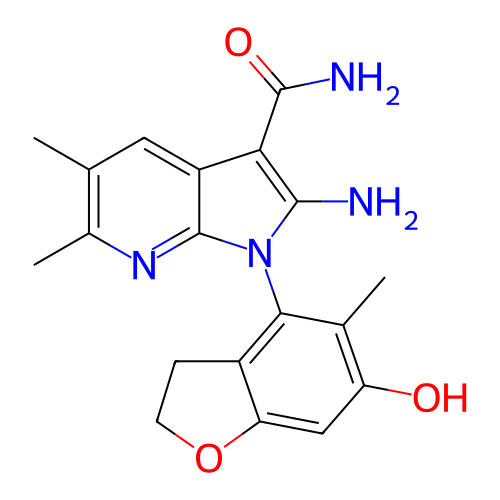 Chemical structure of BindingDB Monomer ID 107245