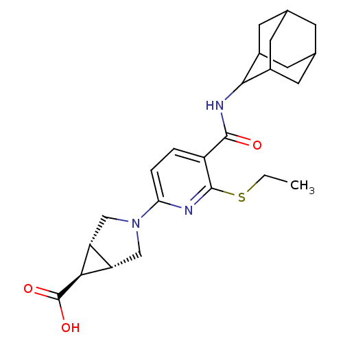 Chemical structure of BindingDB Monomer ID 119217