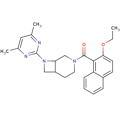 Chemical structure of BindingDB Monomer ID 119655