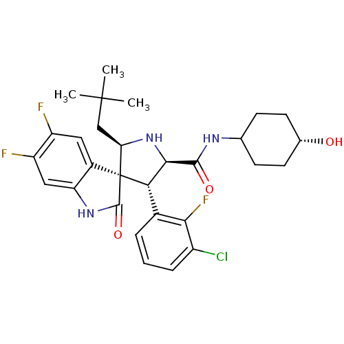 Chemical structure of BindingDB Monomer ID 119722