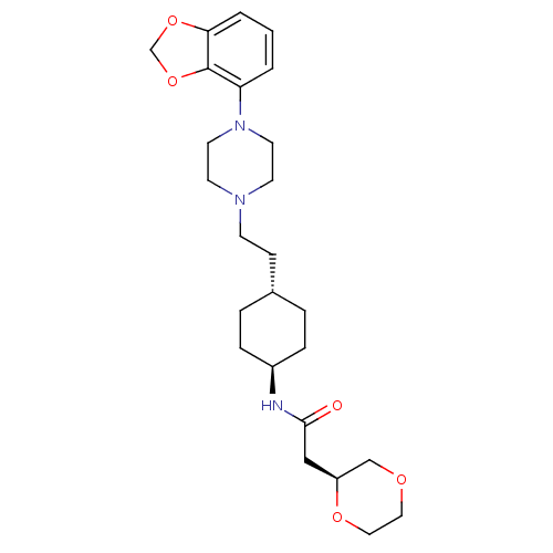 Chemical structure of BindingDB Monomer ID 121457