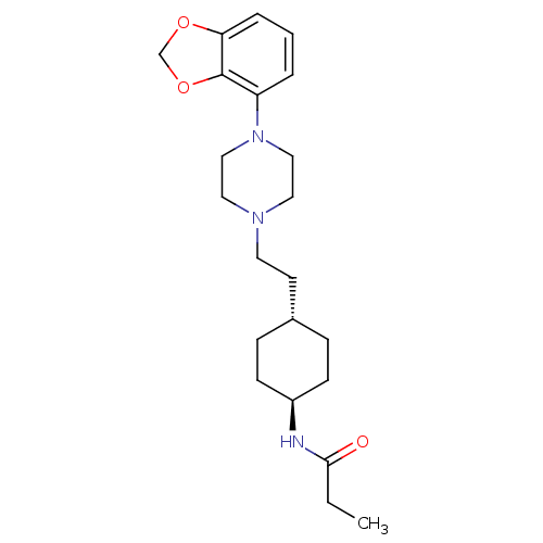 Chemical structure of BindingDB Monomer ID 121460