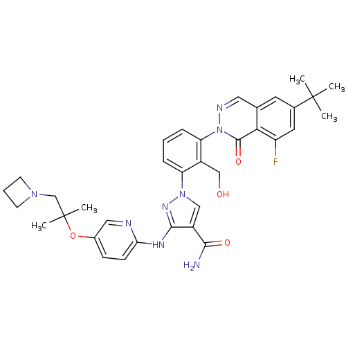 Chemical structure of BindingDB Monomer ID 122414