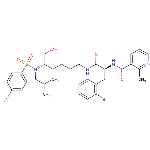 Chemical structure of BindingDB Monomer ID 122990