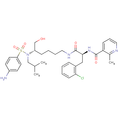 Chemical structure of BindingDB Monomer ID 123007
