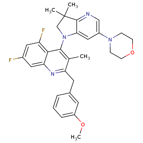 Chemical structure of BindingDB Monomer ID 124743