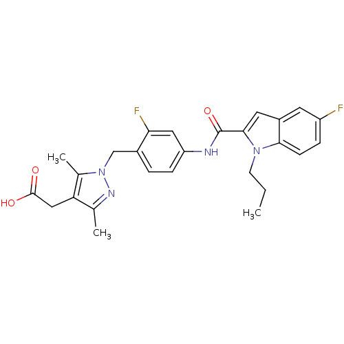 Chemical structure of BindingDB Monomer ID 124857
