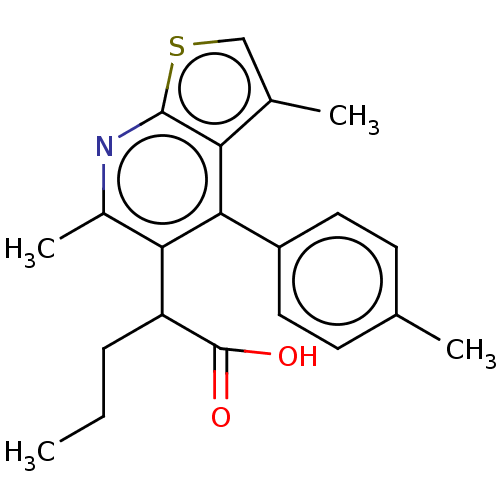 Chemical structure of BindingDB Monomer ID 126636