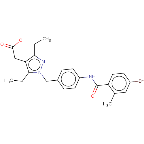 Chemical structure of BindingDB Monomer ID 127134