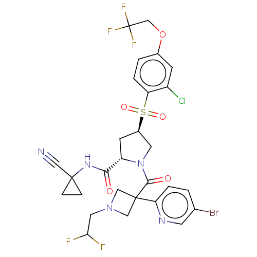 Chemical structure of BindingDB Monomer ID 130409