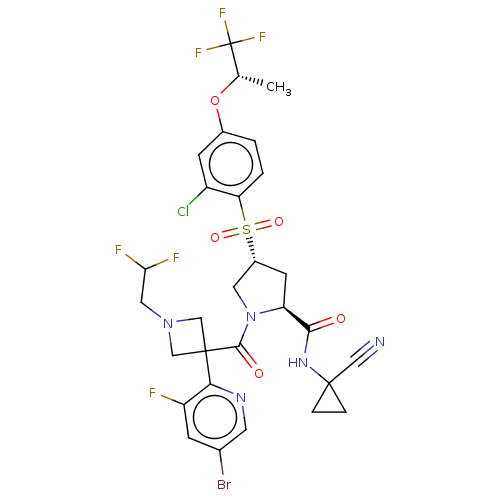 Chemical structure of BindingDB Monomer ID 130447