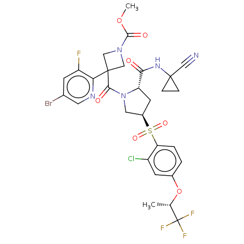 Chemical structure of BindingDB Monomer ID 130449