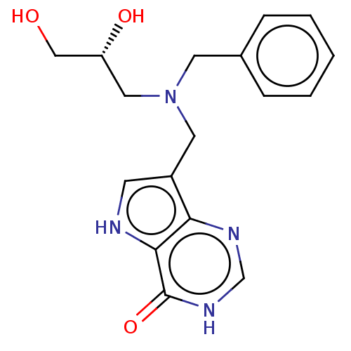 Chemical structure of BindingDB Monomer ID 136303