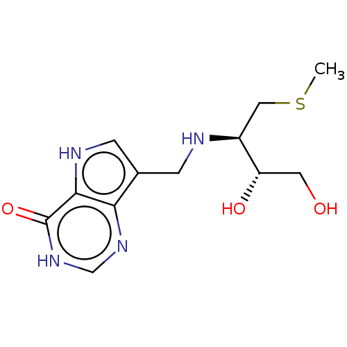 Chemical structure of BindingDB Monomer ID 136309