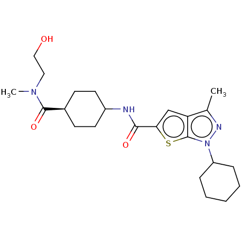 Chemical structure of BindingDB Monomer ID 140114