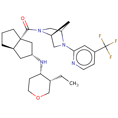 Chemical structure of BindingDB Monomer ID 140256