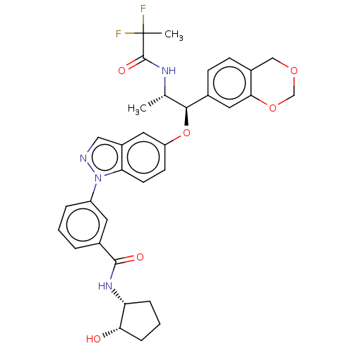 Chemical structure of BindingDB Monomer ID 141380