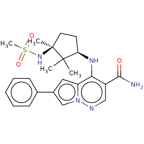 Chemical structure of BindingDB Monomer ID 141460