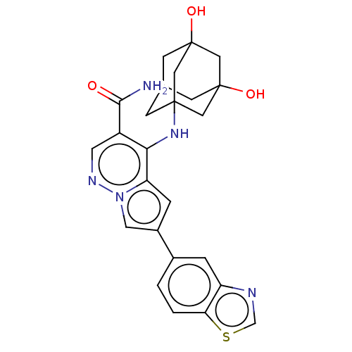 Chemical structure of BindingDB Monomer ID 141487
