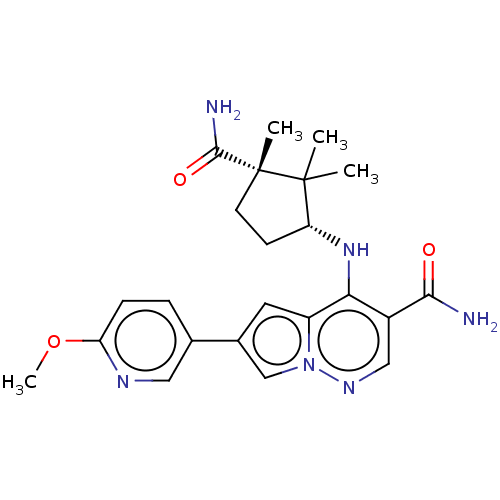 Chemical structure of BindingDB Monomer ID 141498