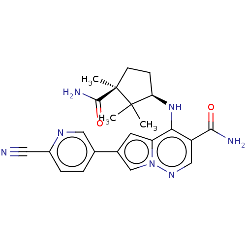 Chemical structure of BindingDB Monomer ID 141500