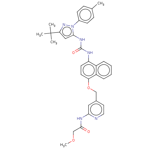 Chemical structure of BindingDB Monomer ID 142597