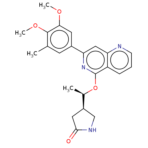 Chemical structure of BindingDB Monomer ID 144555