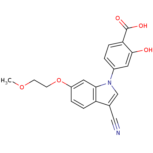 Chemical structure of BindingDB Monomer ID 153068