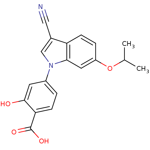 Chemical structure of BindingDB Monomer ID 153077