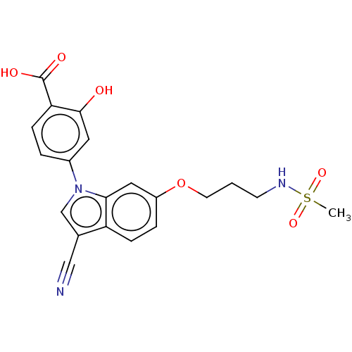 Chemical structure of BindingDB Monomer ID 153092
