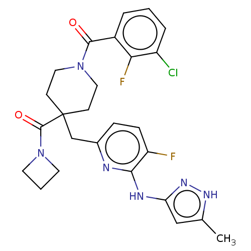 Chemical structure of BindingDB Monomer ID 155572