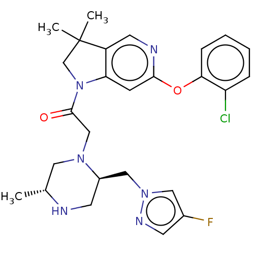 Chemical structure of BindingDB Monomer ID 156126